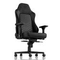 noblechairs Hero Gaming Stuhl PU Schwarz/Weiß