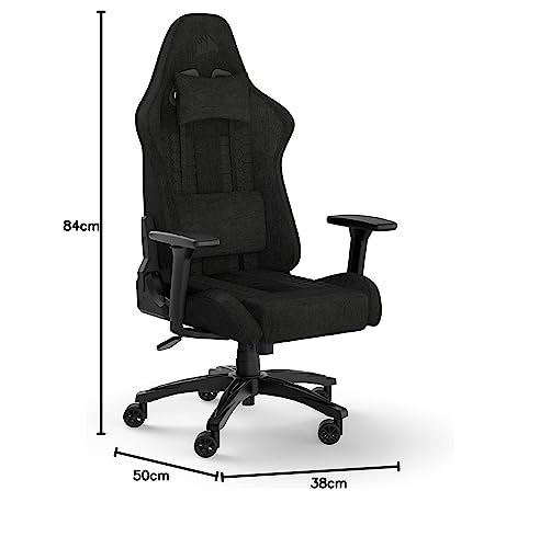 Corsair TC100 Gaming Stuhl Stoff Schwarz