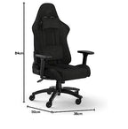 Corsair TC100 Gaming Stuhl Stoff Schwarz