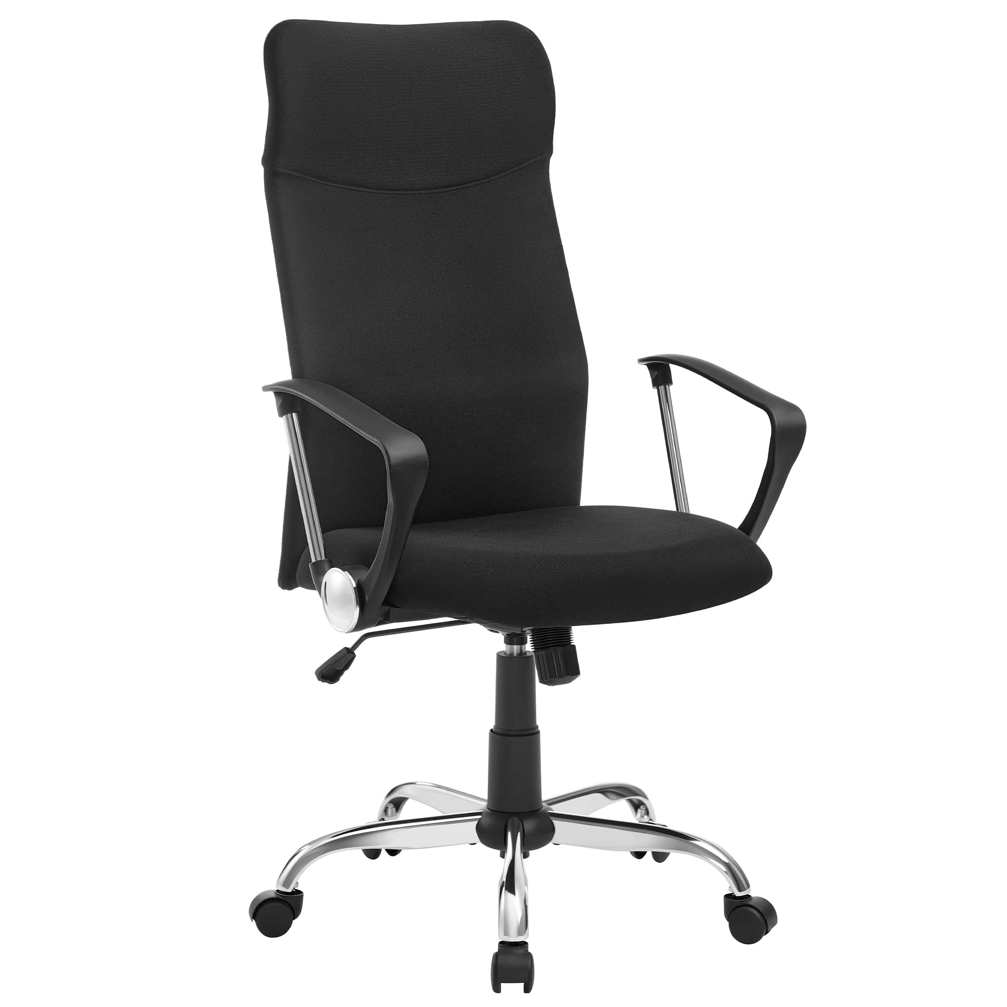 SONGMICS Ergonomischer Bürostuhl Schwarz OBN034B01